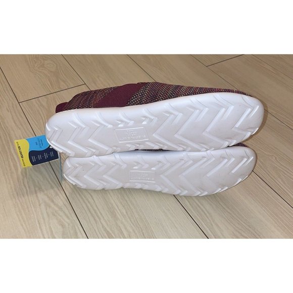 Zenz from Isotoner Womens Everywhere Knit Slip On Shoes 11 Wild Rose New Nwt - Picture 6 of 6